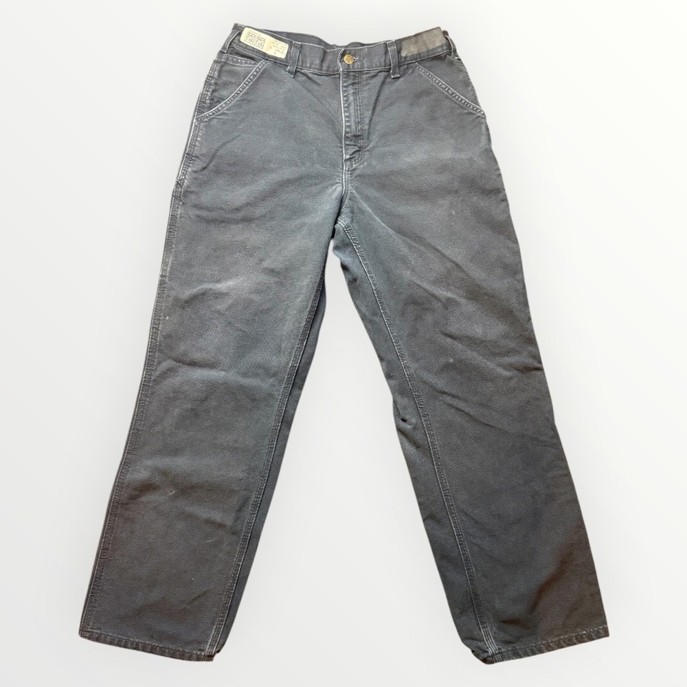 Carhartt B11-MDT Midnight Navy Loose Fit Carpenter Pants 32x32 Mens Workwear